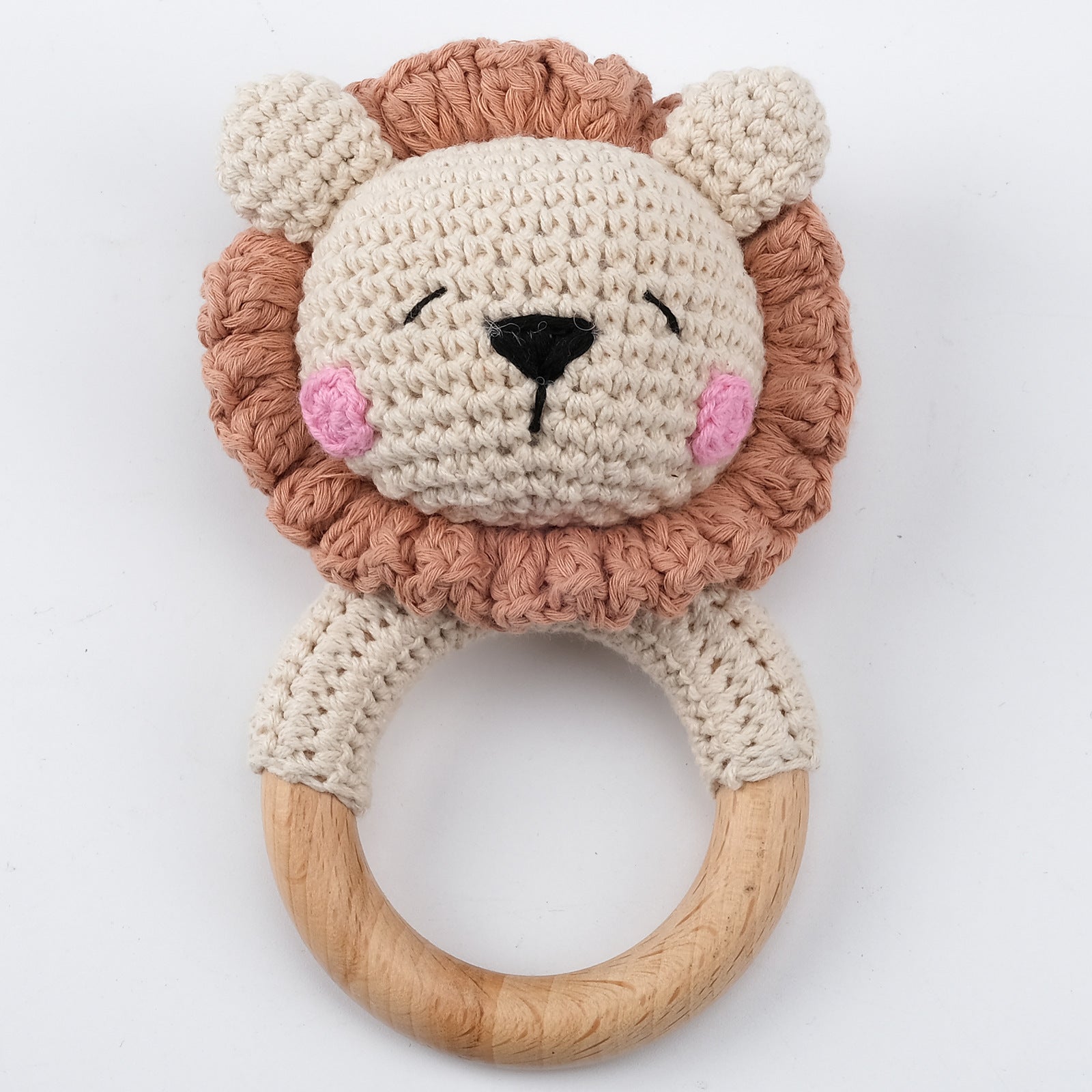 Carving Name Baby Soothing Bell Newborn Gift Bath Gift Knitted Cartoon Doll - Korvel