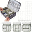Portable Electronics Organizer Bag - Waterproof Travel Case
