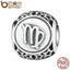 BAMOER 925 Sterling Silver Aquarius Star Sign Zodiac Beads Charms fit Bracelets PSC048 - Korvel