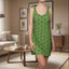 Green WhimsiCat Racerback Dress – Playful Athletic Style