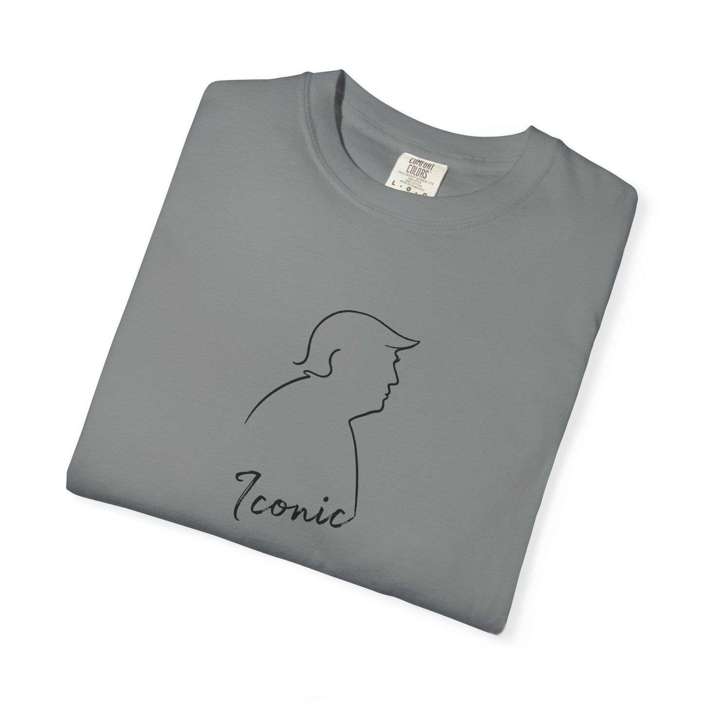 Iconic Minimal Silhouette Statement T-Shirt