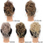 Synthetic Messy Curly Claw Hair Bun Chignon Hair Extensions Scrunchy Fake False Hair With Tail for Women Hairpieces - Korvel