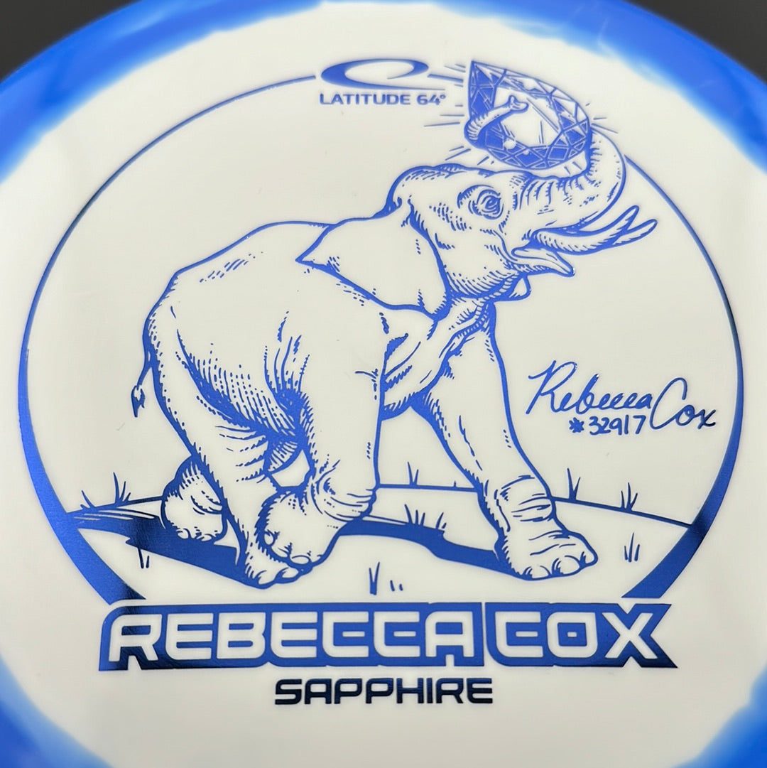 Gold Orbit Sapphire - Rebecca Cox 2024 Tour Series Disc