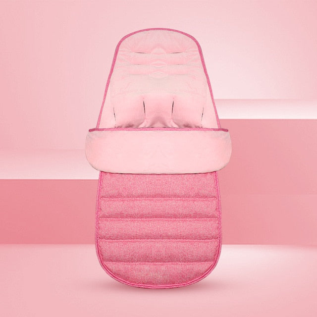 Winter Thick Sleeping Bags Warm Baby Sleepsack Envelope For Newborn Infant Windproof Stroller Cushion Footmuff  Pram - Korvel
