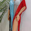 Fringe Color Block Scoop Neck Cover Up - Korvel
