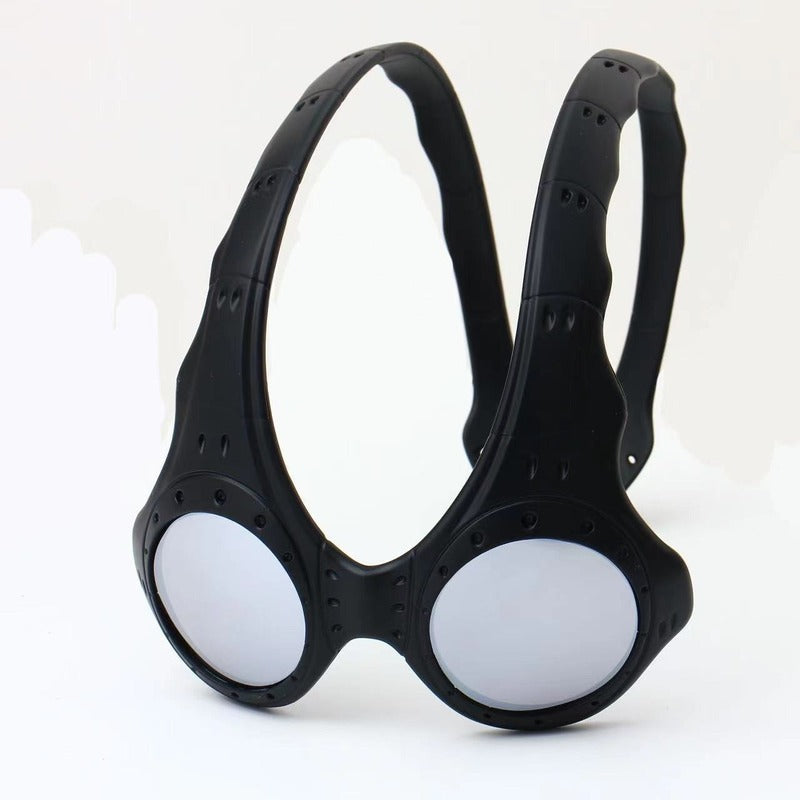 Unisex Over - The - Top Sunglasses. Ideal for outdoor cycling and sports. Fashionable retro - style metal - framed glasses. - Korvel