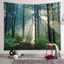 Beautiful Natural Forest Printed Large Wall Tapestry Wall Art Decor - Korvel