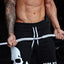 Men's Skull Drawstring Shorts