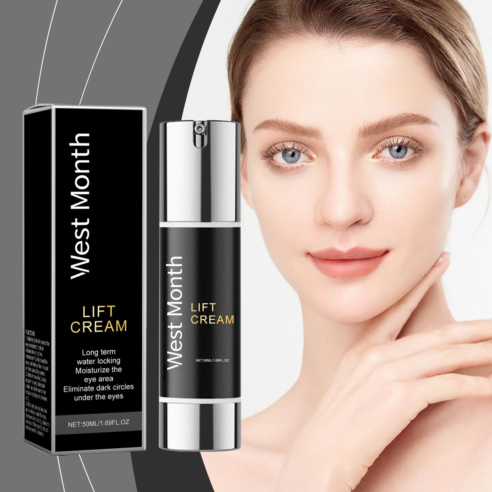 Firming Eye Cream Improves The Skin Around The Eyes Soft And Smooth, Moistens The Fine Lines Around The Eyes And Reduces The Firmness - Korvel