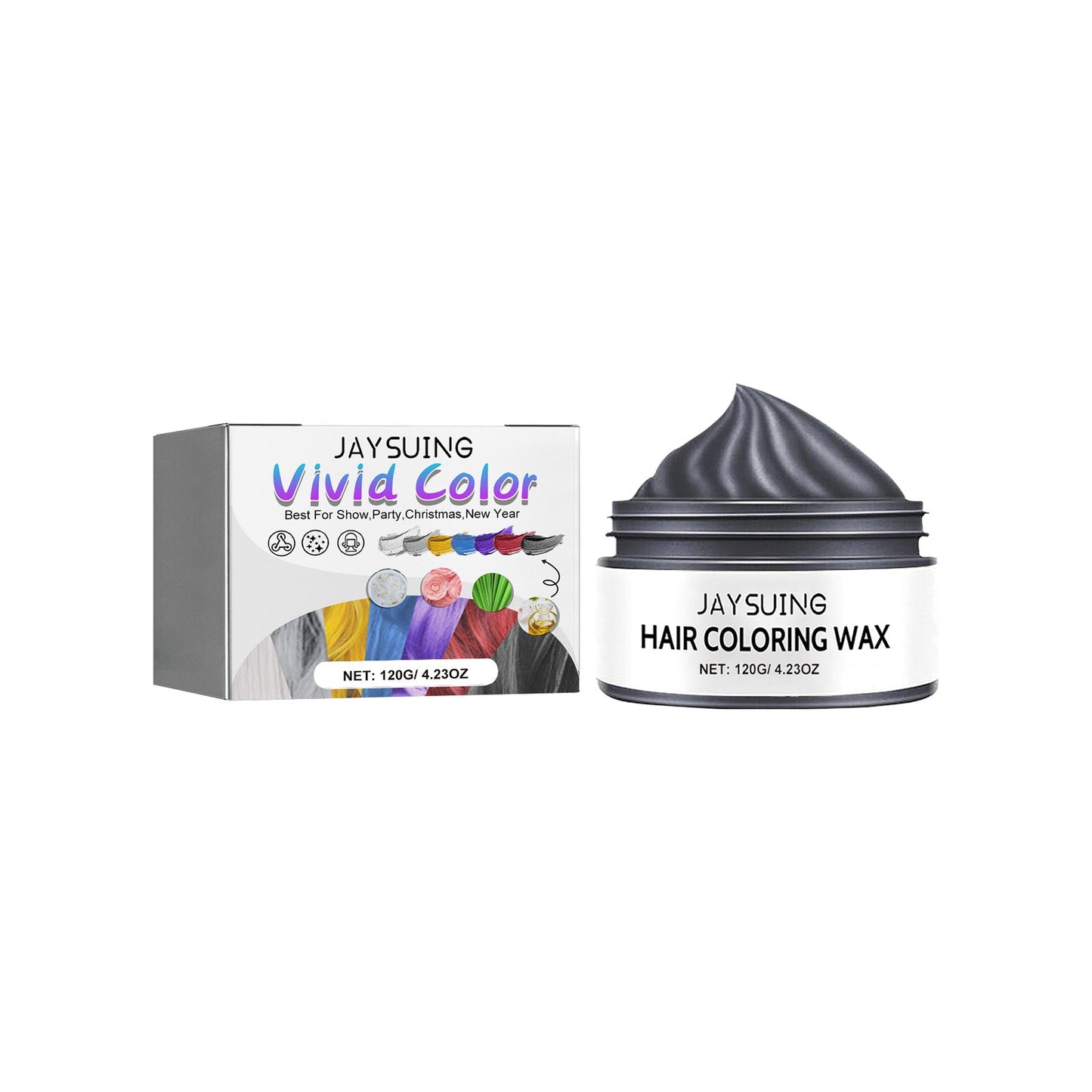 Hair Cream, Covering White Hair, Easy Coloring, Non-Dampening, Tide Color Beauty Hair Cream - Korvel