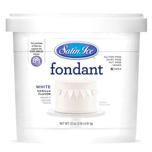 Fondant Premium Satin Ice para Decoración de Pasteles