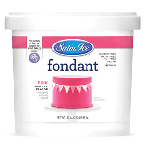 Fondant Premium Satin Ice para Decoración de Pasteles