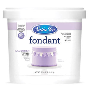 Fondant Premium Satin Ice para Decoración de Pasteles