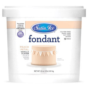 Fondant Premium Satin Ice para Decoración de Pasteles