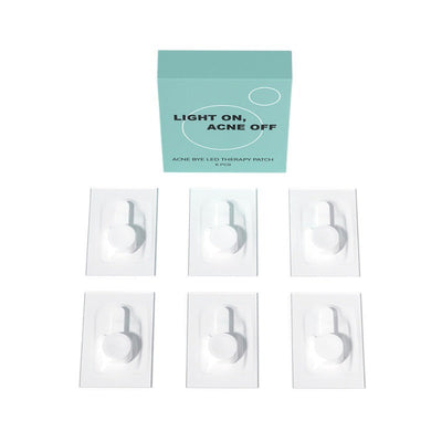 Electronic acne patch with red and blue light buttons acne removal patch with acne print water-based gel acne cleaning patch - Korvel