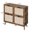 4-Door Freestanding Modern Shoe Rack for Entryway