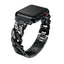 Suitable For Samsung Huawei 22mm Watch With Apple 7654321 Generation SE Single Row Diamond-Encrusted Denim Chain Alloy Wristband - Korvel
