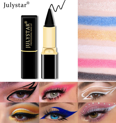 Long-Lasting Eyeliner Waterproof And Oil-Resistant Not Easy To Smear Long-Lasting Quick-Drying Sweat Does Not Smudge Color Eyeliner - Korvel