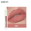QIBEST Silky Lip Glaze - Brillo Labial No Pegajoso y de Larga Duración