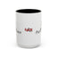Purrseverance Accent Coffee Mug - Stylish & Functional