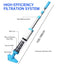 Rechargeable Handheld Pool Vacuum for Spas and Small Pools