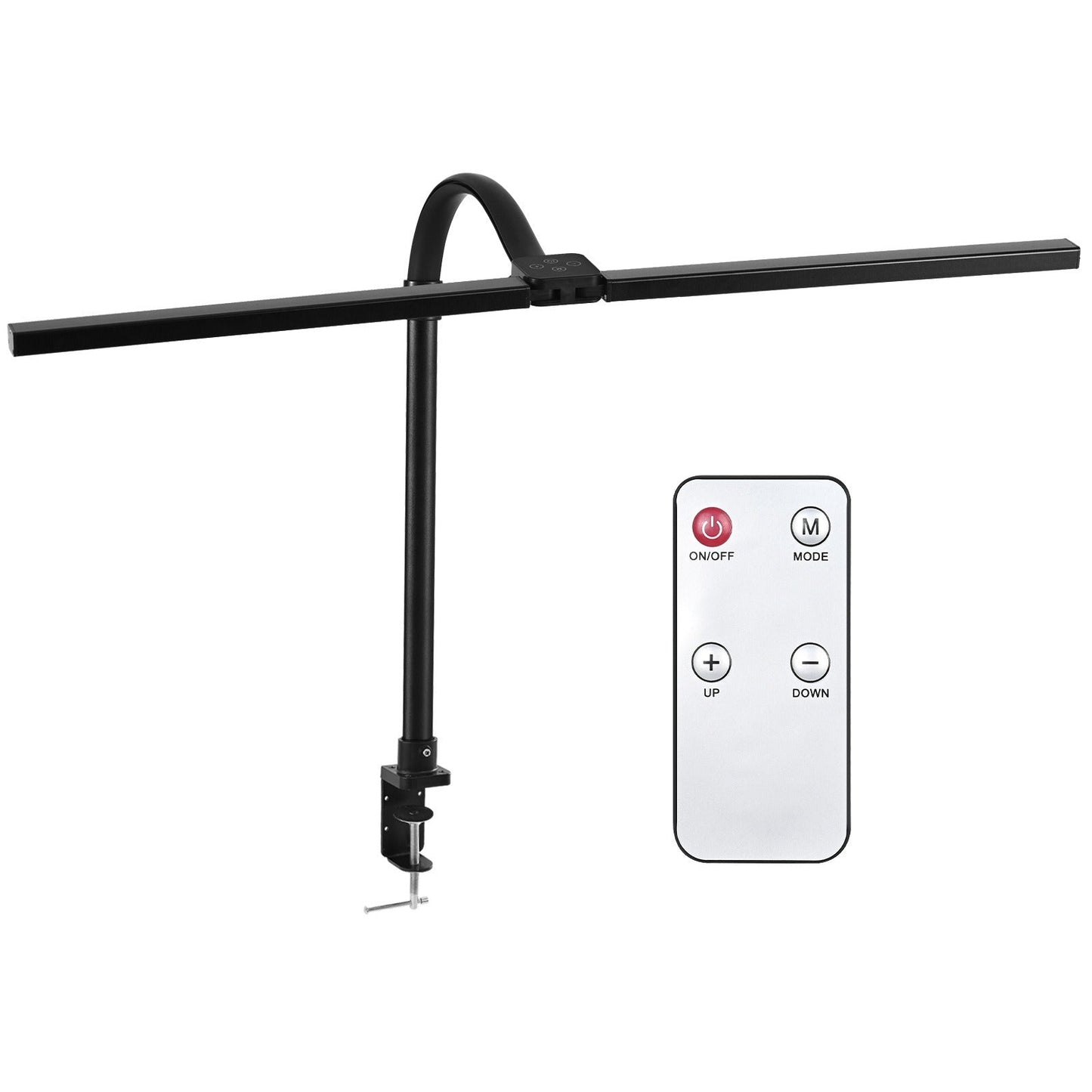 Double headed desk lamp computer screen eye protection desk lamp reading high brightness student bedroom - Korvel