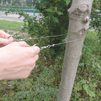 Hand Pulled Steel Wire Saw, Chain Saw, Rope Saw, Rope Saw, Life Saving Saw, Outdoor Survival Equipment, Outdoor Supplies - Korvel
