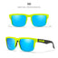 Classic polarized sunglasses for men and women ultra light driving glasses colorful real film sunglasses - Korvel