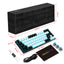 68 keys, 60% keyboard, customized color blocked keycaps, RGB mechanical keyboard, MINI set, plug-in blue axis ice blue disc - Korvel
