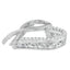 Pendentif en cœur en argent sterling .925 avec diamants