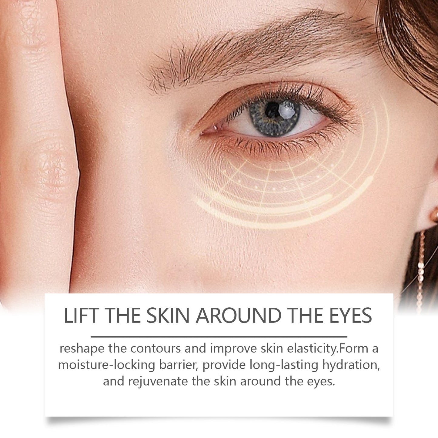 Eye Serum Caress And Tighten The Skin Around The Eyes Gently Moisturizing Daily Massage Hydrating Serum - Korvel