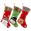 Christmas Decorations Cartoon Embroidery Christmas Socks Christmas Socks Gift Bag - Korvel
