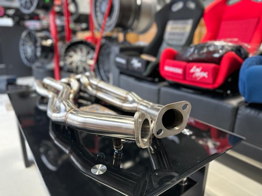 High-Performance SPDZ1 Long Tube Headers for Nissan & Infiniti VQ35DE/HR - Korvel
