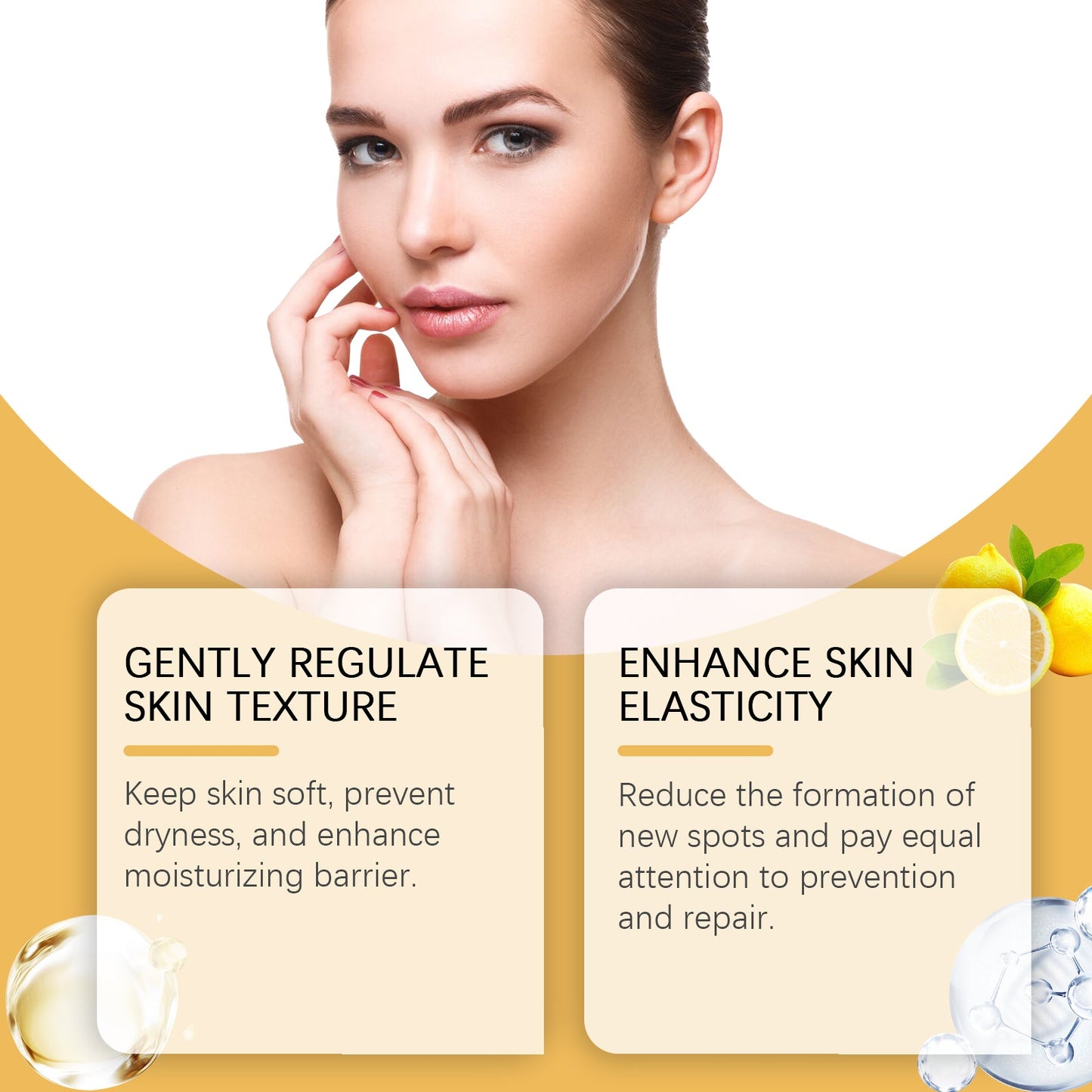 Suero Reparador Facial Premium para Iluminación e Hidratación