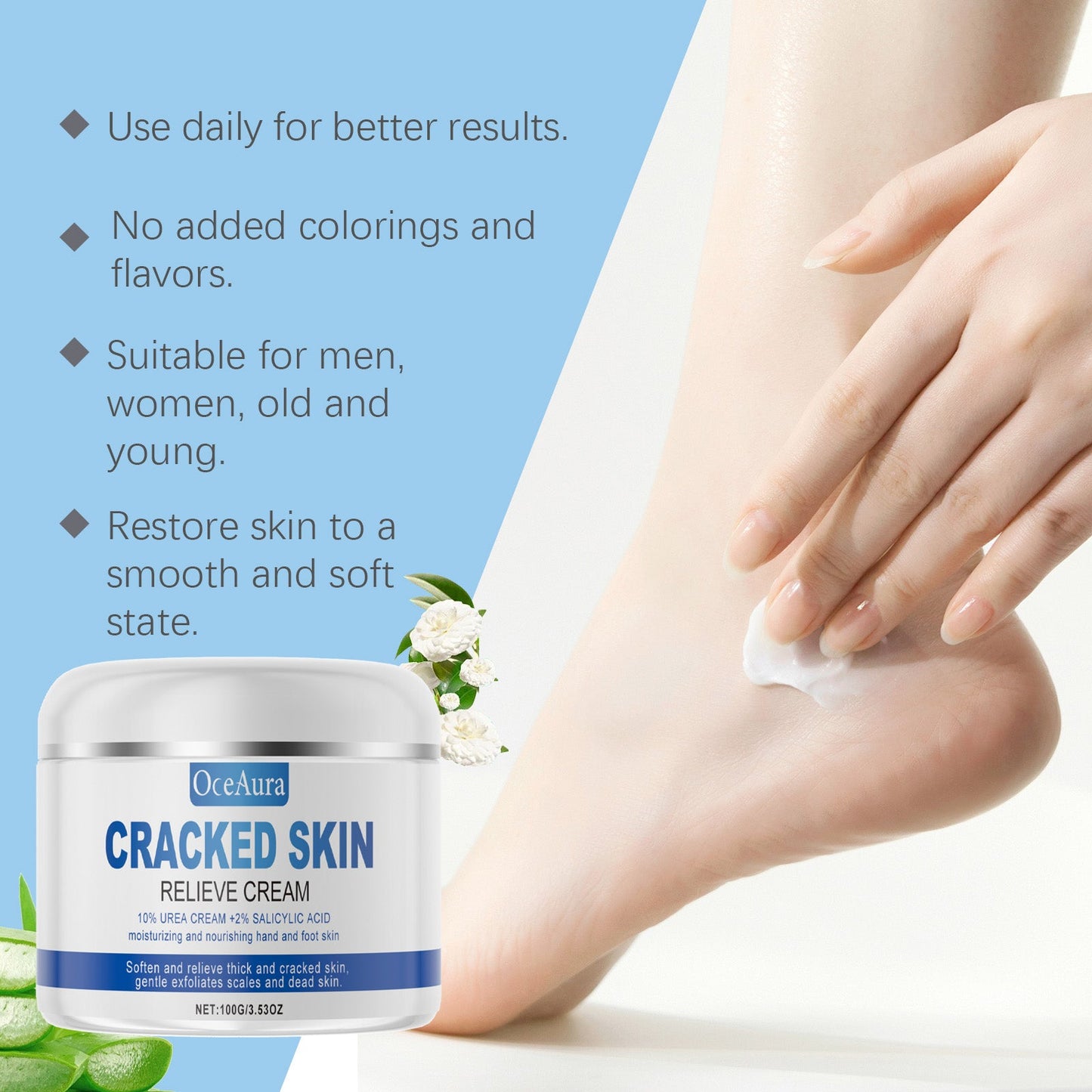 Premium Hand and Foot Care Moisturizer