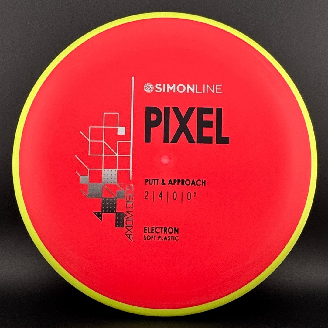 Soft Electron Pixel - Simon Line Disc Golf Putter