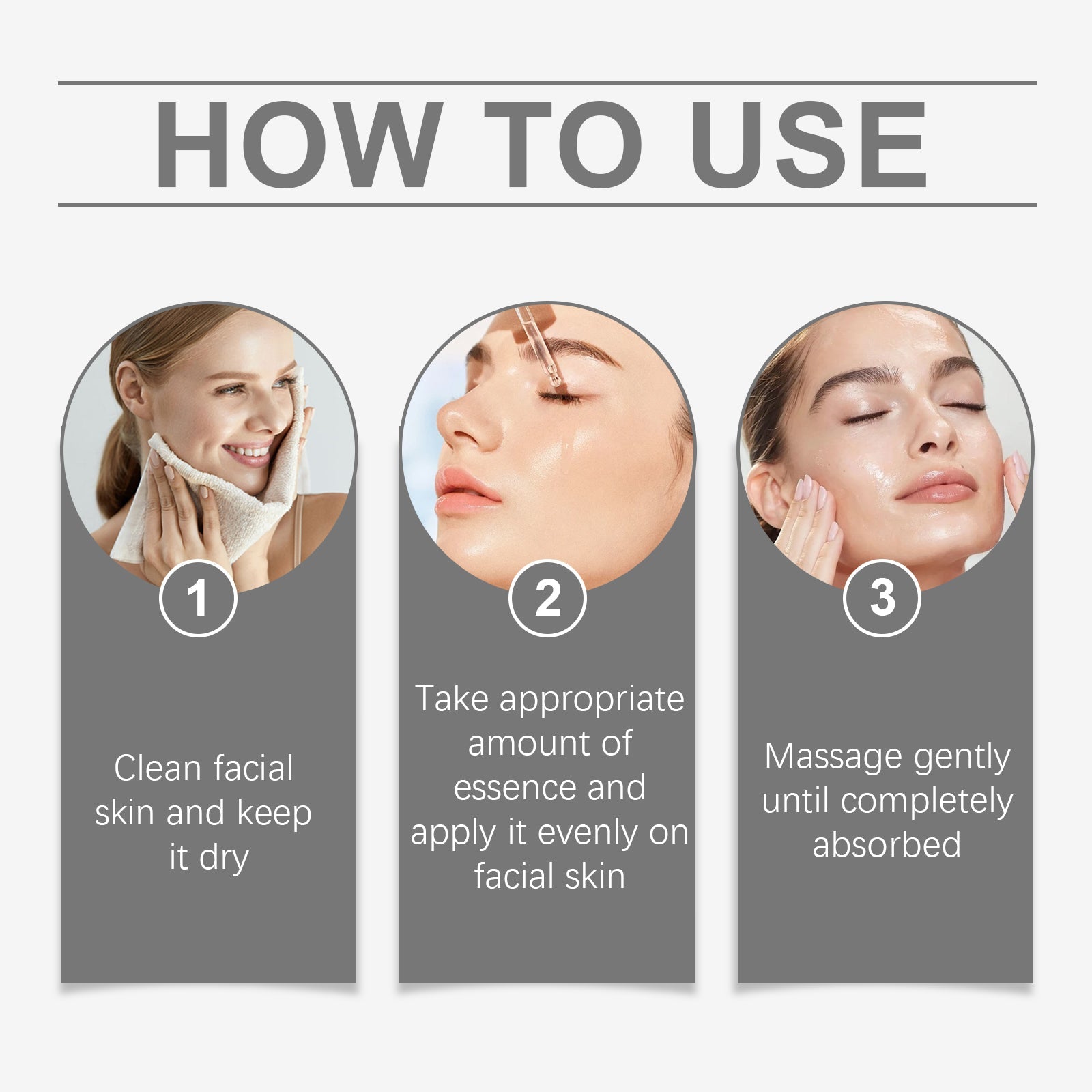 Polypeptide Facial Essence, Moisturizing, Hydrating, Brightening and Glowing Facial Skin Essence - Korvel