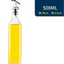 Transparent glass automatic opening and closing nozzle oil bottle - Korvel