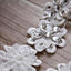 White Bolero Appliques Crystals Wedding Wrap Wedding Bolero Made in China Wedding Accessories Evening Dress - Korvel