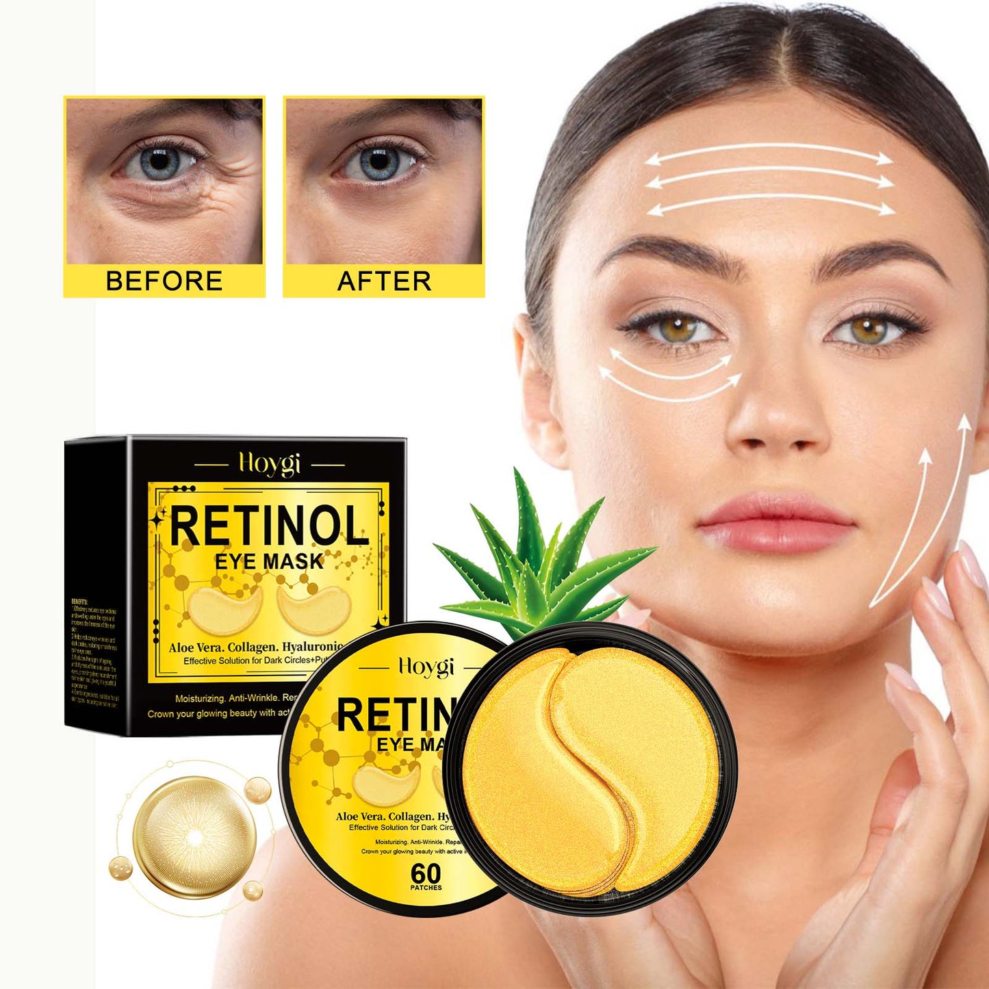 Mascarilla Hidratante de Colágeno con Aloe Vera