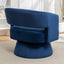 Swivel Barrel Chair, Velvet Accent Armchair 360 Degree Swivel Club Chair for Living Room Bedroom Reception Room - Korvel