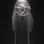 New Tassel Hair Chain Bridal Headpiece for Women Rave Accessories Stage Rhinestone Geometric Head Chain Hat Jewelry Gifts - Korvel