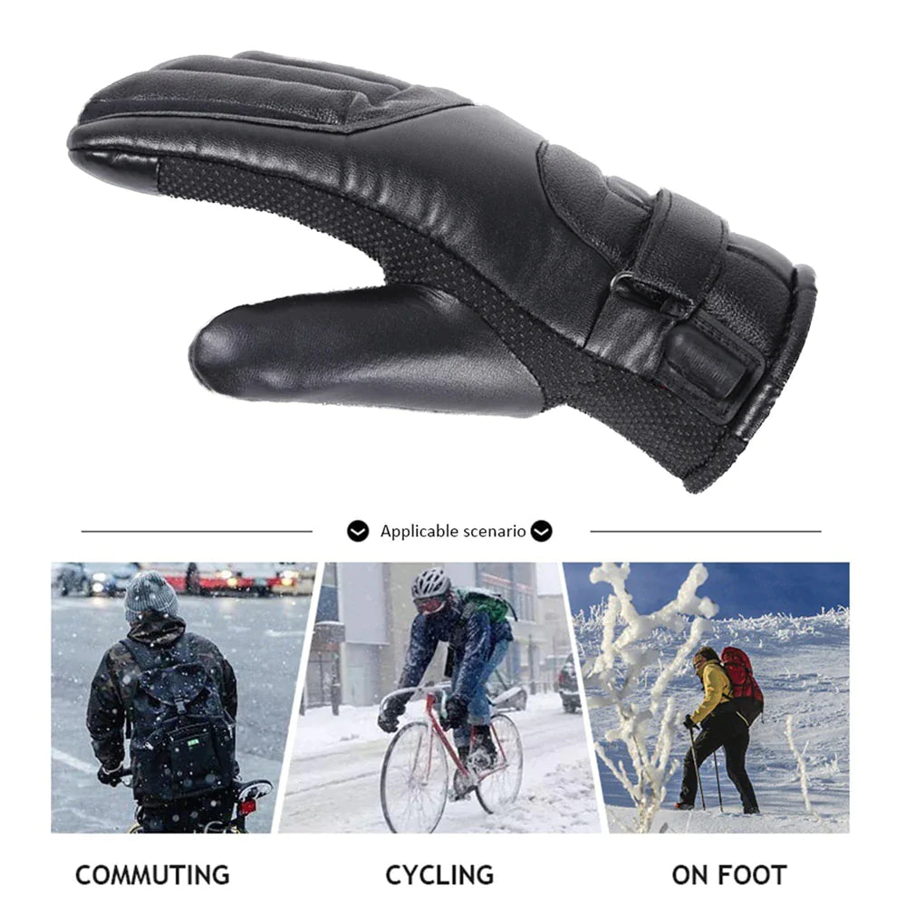 USB Heated Gloves for Winter: Thermal Ski & Snow Protection