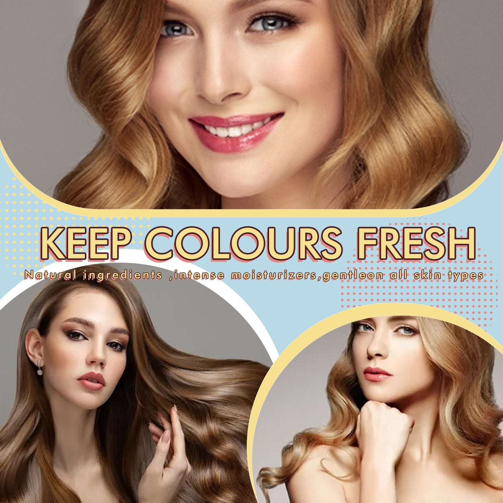 Hair Curling Set, Moisturizing Curly Hair Styling Curly Styling Moisturizing Leave-In Hair Care - Korvel