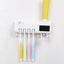 Wall Toothbrush Holder Smart Bathroom Toothpaste Squeezer for Bathroom Toilet Automatic Disinfect Bathroom Accessories - Korvel