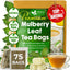 Premium Mulberry Leaf Tea Bags - Sugar-Free, Caffeine-Free, Vegan