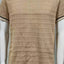Men's Plus Size Textured Round Neck Contrast Trim T-Shirt