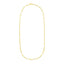 Collar de Cadena Paperclip de Oro Amarillo de 14k y Perlas
