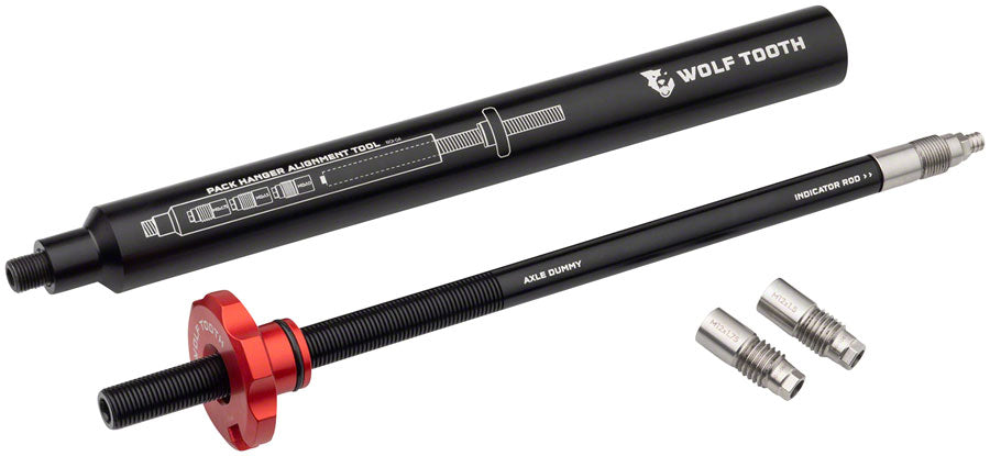 Herramienta de alineación de colgadores Wolf Tooth para ejes pasantes de 12 mm