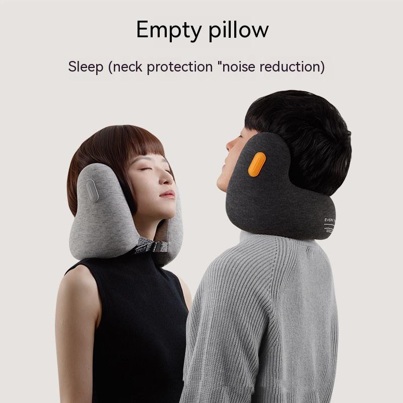 Travel Neck Care Two-in-One Memory Foam Pillow